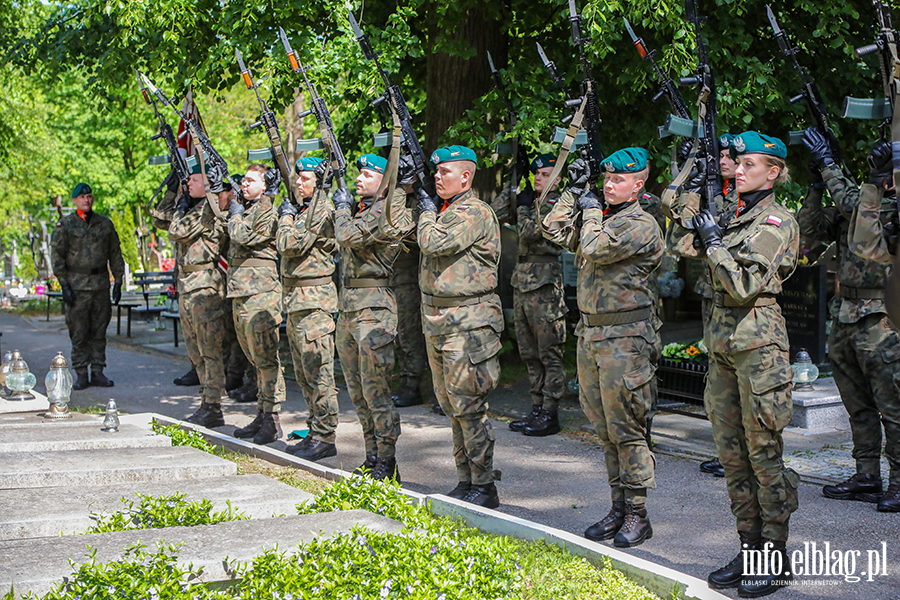 79. rocznica zakoczenia II wojny wiatowej w Elblgu , fot. 14