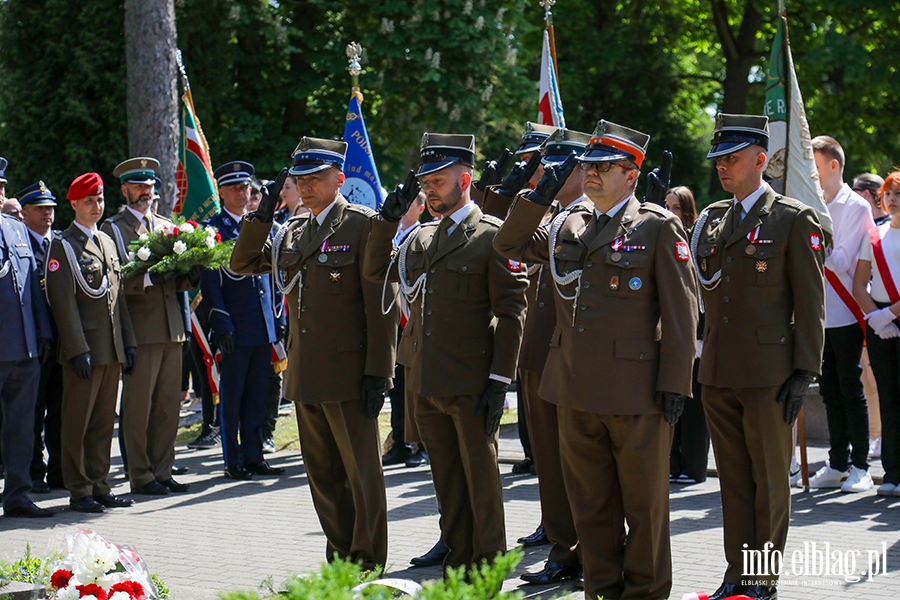 79. rocznica zakoczenia II wojny wiatowej w Elblgu , fot. 22