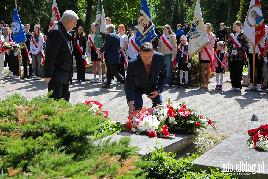 79. rocznica zakoczenia II wojny wiatowej w Elblgu , fot. 25