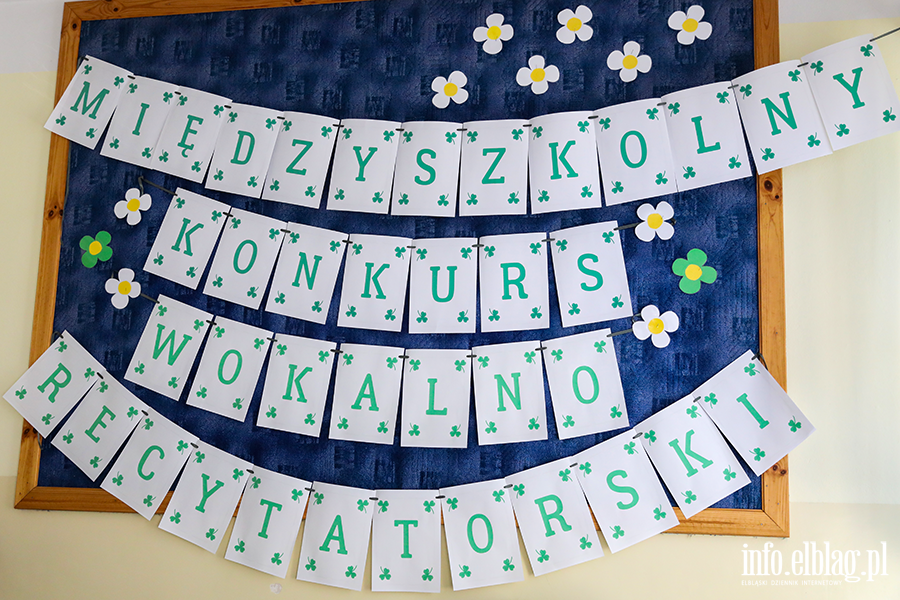 Midzyszkolny konkurs wokalno-recytatorski , fot. 12