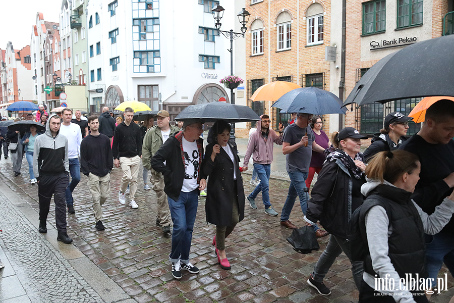 Parada Orkiestry Wojskowej na zakoczenie Elblskiego wita Muzyki, fot. 13