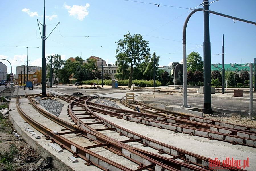 Zamknicie trakcji tramwajowej w zwizku z przebudow ul. Grota Roweckiego, fot. 20