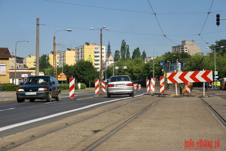 Remont wyeksploatowanych ukw torowych w rejonie Placu Grunwaldzkiego, fot. 9