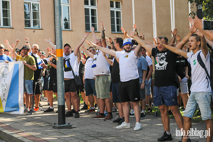 Manifestacja kibicw przed Ratuszem oraz Atrakcje dla dzieci w Parku Planty, fot. 6