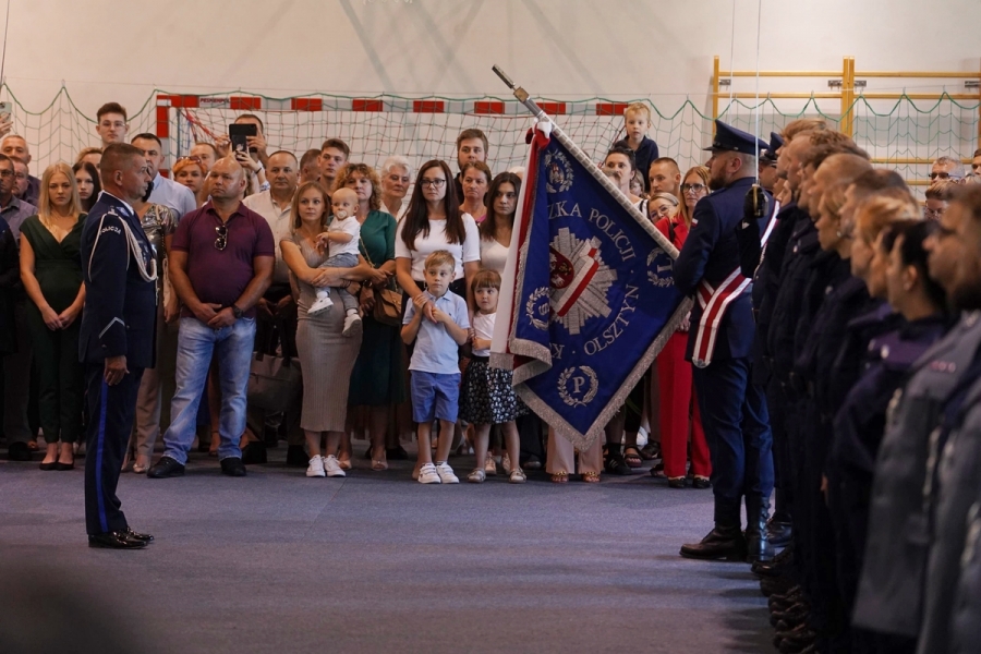 lubowanie nowych policjantw w garnizonie Warmisko-Mazurskim, fot. 2