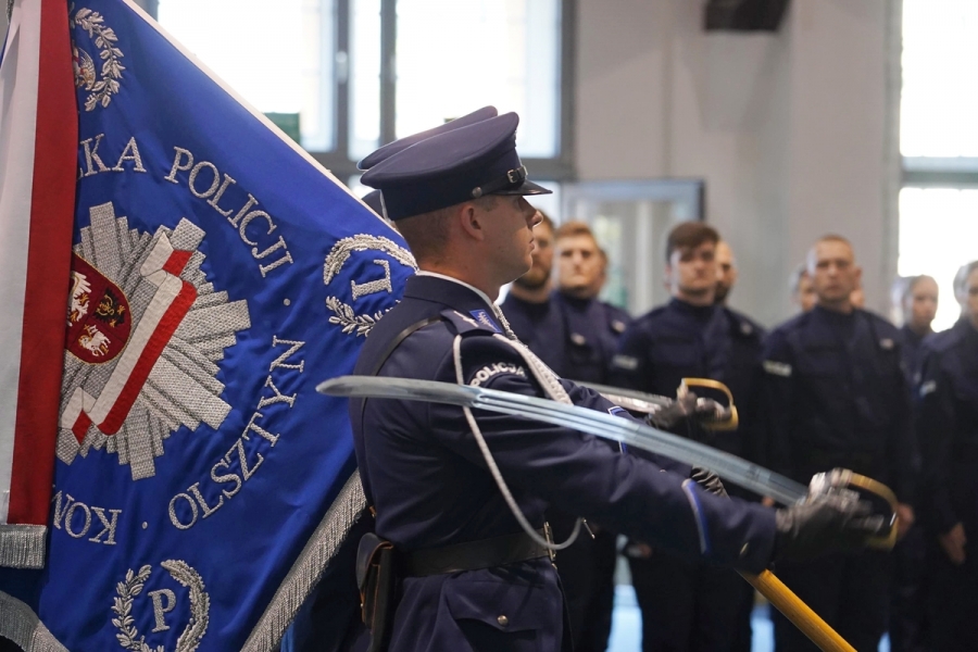 lubowanie nowych policjantw w garnizonie Warmisko-Mazurskim, fot. 10