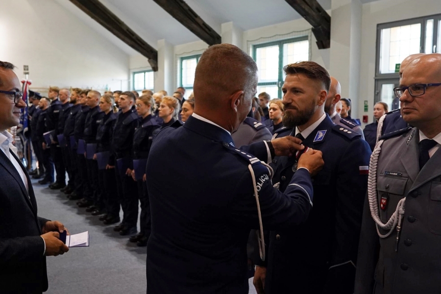 lubowanie nowych policjantw w garnizonie Warmisko-Mazurskim, fot. 20