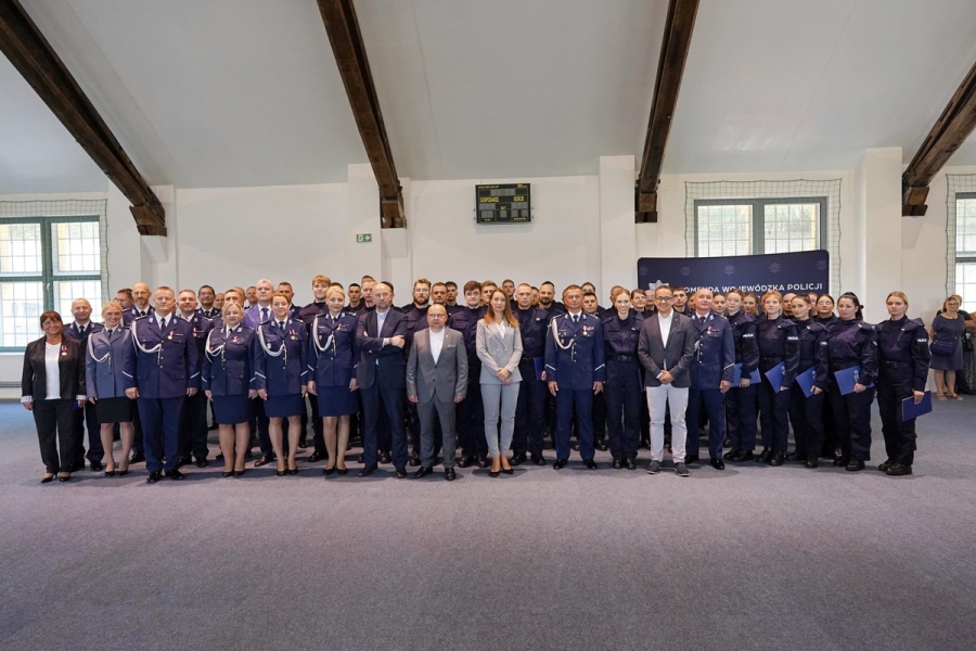 lubowanie nowych policjantw w garnizonie Warmisko-Mazurskim, fot. 29