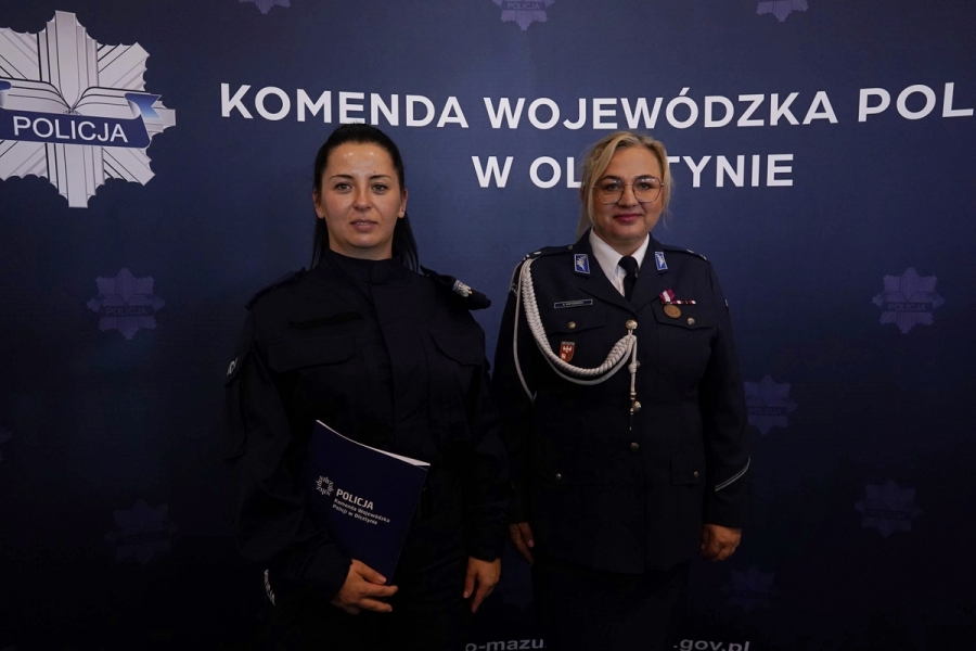 lubowanie nowych policjantw w garnizonie Warmisko-Mazurskim, fot. 31