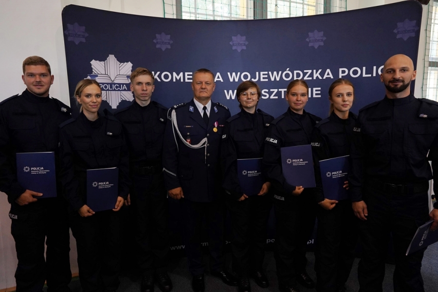 lubowanie nowych policjantw w garnizonie Warmisko-Mazurskim, fot. 32