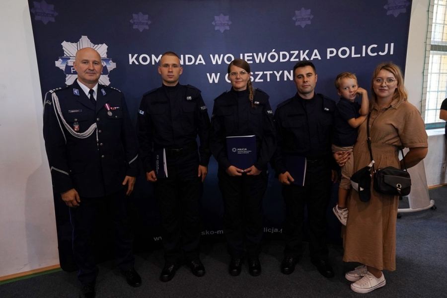 lubowanie nowych policjantw w garnizonie Warmisko-Mazurskim, fot. 33