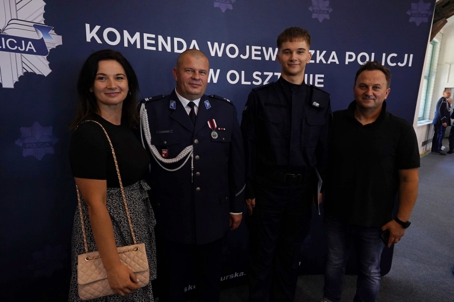 lubowanie nowych policjantw w garnizonie Warmisko-Mazurskim, fot. 35