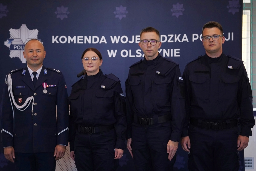 lubowanie nowych policjantw w garnizonie Warmisko-Mazurskim, fot. 36