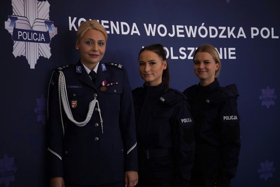 lubowanie nowych policjantw w garnizonie Warmisko-Mazurskim, fot. 38