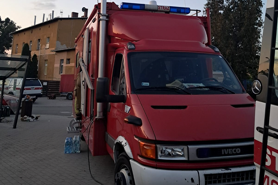 Braniewscy straacy podczas powodzi na poudni kraju, fot. 29