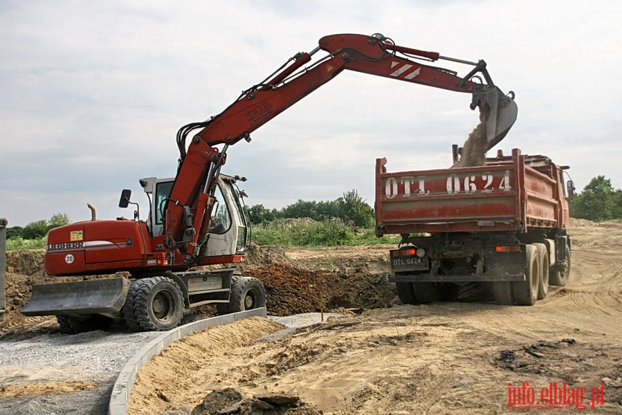 Budowa nowych drg na terenie Elblskiego Parku Technologicznego, fot. 9