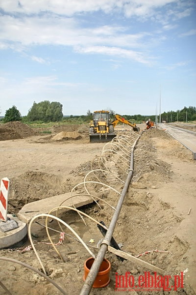 Budowa nowych drg na terenie Elblskiego Parku Technologicznego, fot. 19