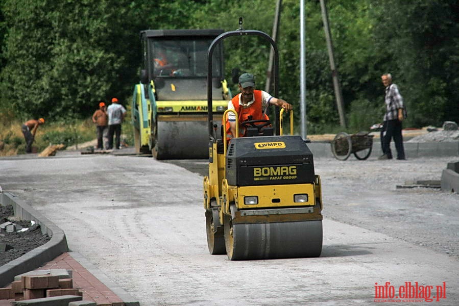 Budowa nowych drg na terenie Elblskiego Parku Technologicznego, fot. 28