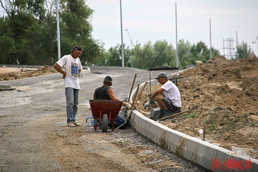 Budowa nowych drg na terenie Elblskiego Parku Technologicznego, fot. 36