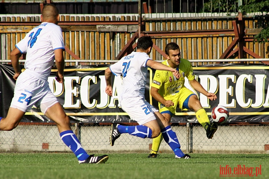 Mecz rundy przedwstpnej Pucharu Polski: Olimpia Elblg - Ruch Wysokie Maz. 1-0, fot. 6