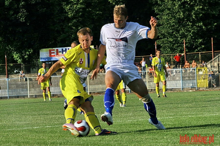 Mecz rundy przedwstpnej Pucharu Polski: Olimpia Elblg - Ruch Wysokie Maz. 1-0, fot. 7