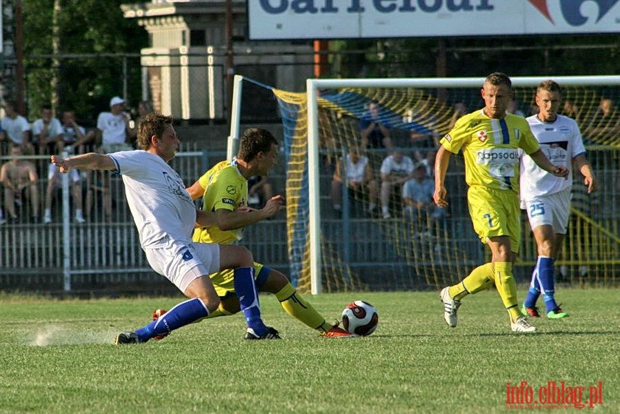 Mecz rundy przedwstpnej Pucharu Polski: Olimpia Elblg - Ruch Wysokie Maz. 1-0, fot. 8