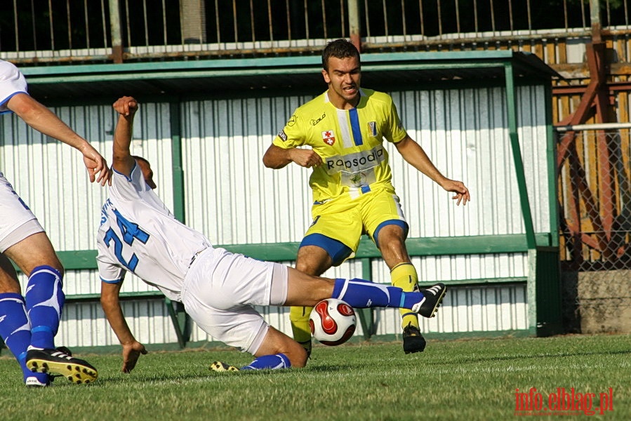 Mecz rundy przedwstpnej Pucharu Polski: Olimpia Elblg - Ruch Wysokie Maz. 1-0, fot. 9