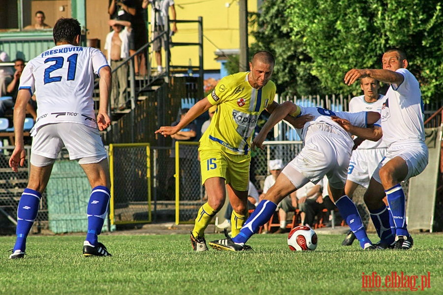 Mecz rundy przedwstpnej Pucharu Polski: Olimpia Elblg - Ruch Wysokie Maz. 1-0, fot. 15