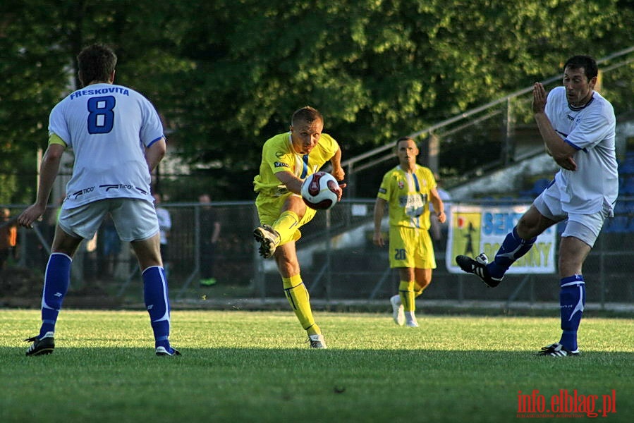 Mecz rundy przedwstpnej Pucharu Polski: Olimpia Elblg - Ruch Wysokie Maz. 1-0, fot. 18