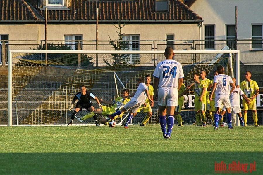 Mecz rundy przedwstpnej Pucharu Polski: Olimpia Elblg - Ruch Wysokie Maz. 1-0, fot. 26