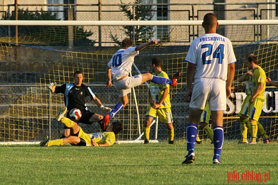 Mecz rundy przedwstpnej Pucharu Polski: Olimpia Elblg - Ruch Wysokie Maz. 1-0, fot. 27