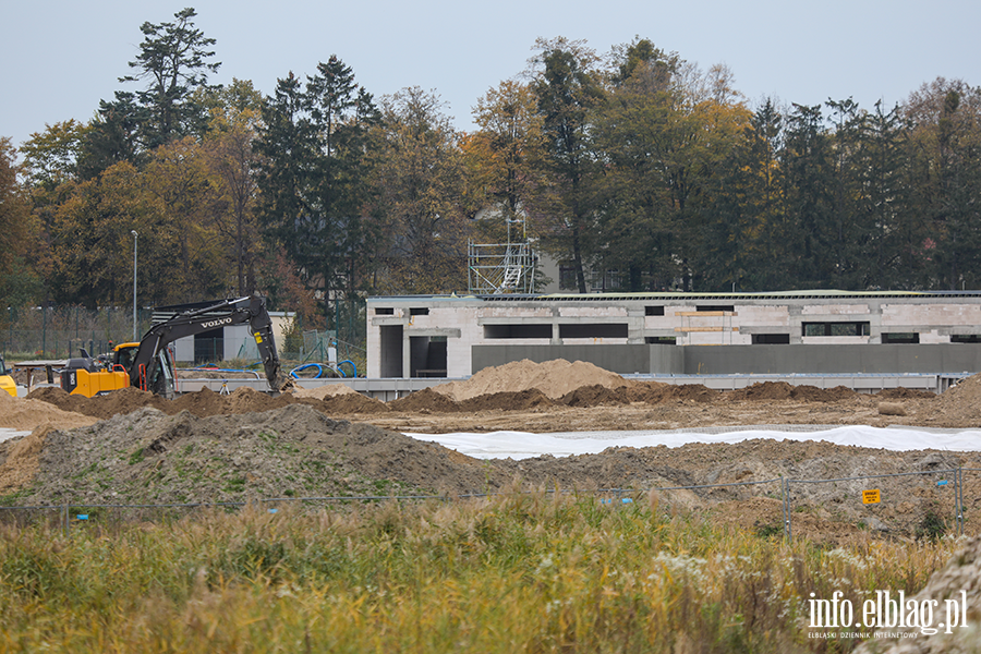 Budowa kpieliska przy ul. Spacerowej 21.10.2024, fot. 2