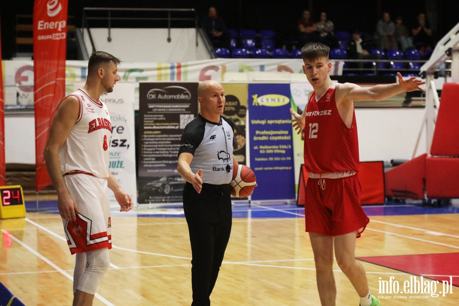 Energa Basketball Elblg kontra PZKosz Wadysawowo, fot. 13