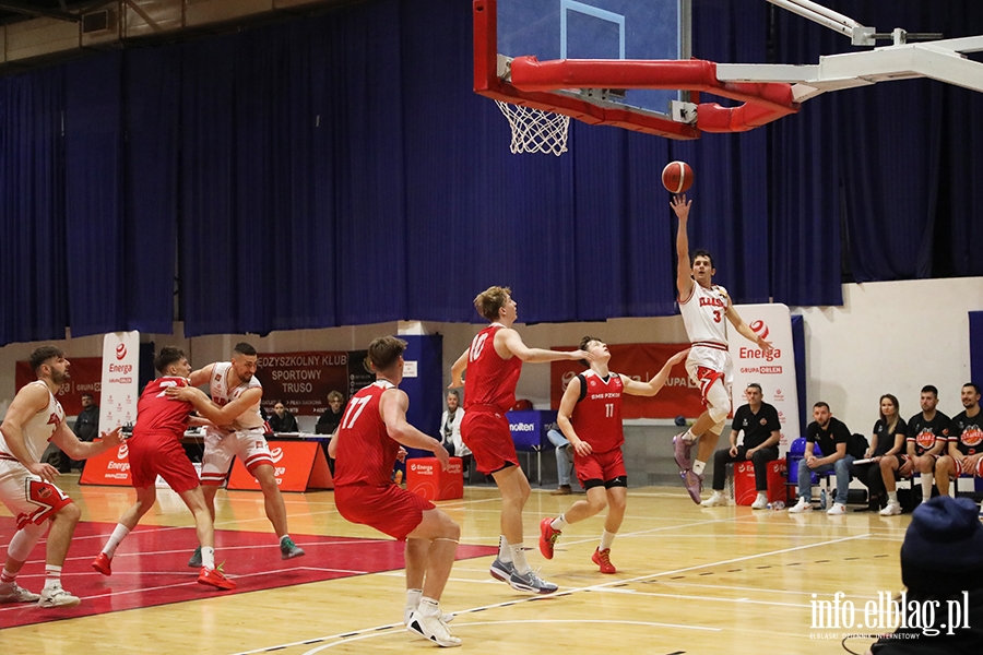 Energa Basketball Elblg kontra PZKosz Wadysawowo, fot. 16