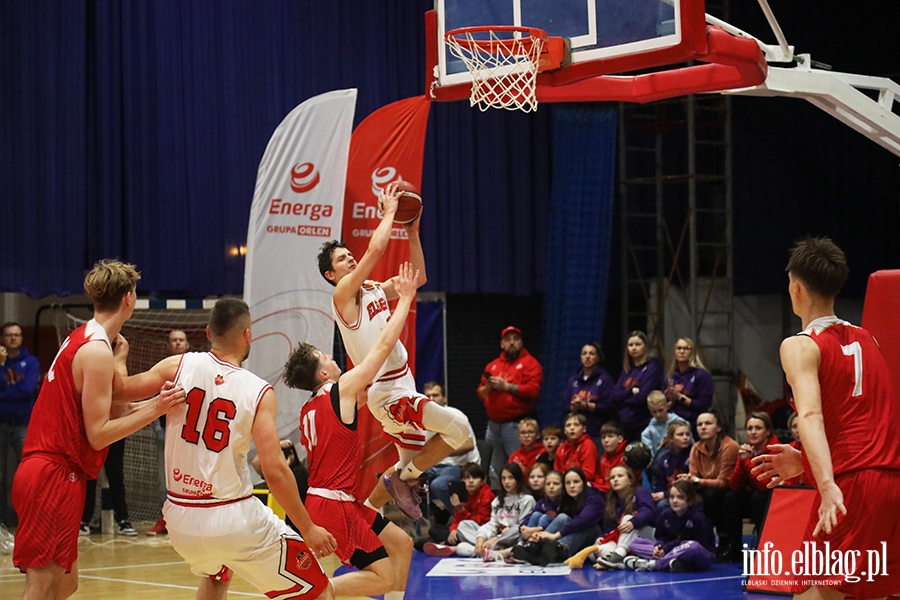 Energa Basketball Elblg kontra PZKosz Wadysawowo, fot. 20