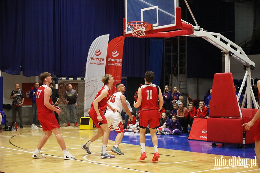 Energa Basketball Elblg kontra PZKosz Wadysawowo, fot. 21