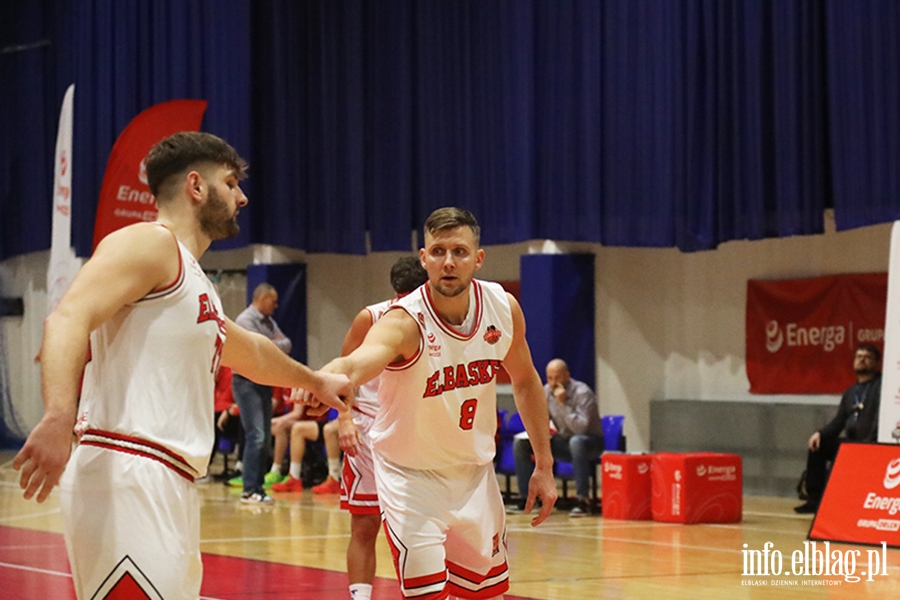 Energa Basketball Elblg kontra PZKosz Wadysawowo, fot. 30