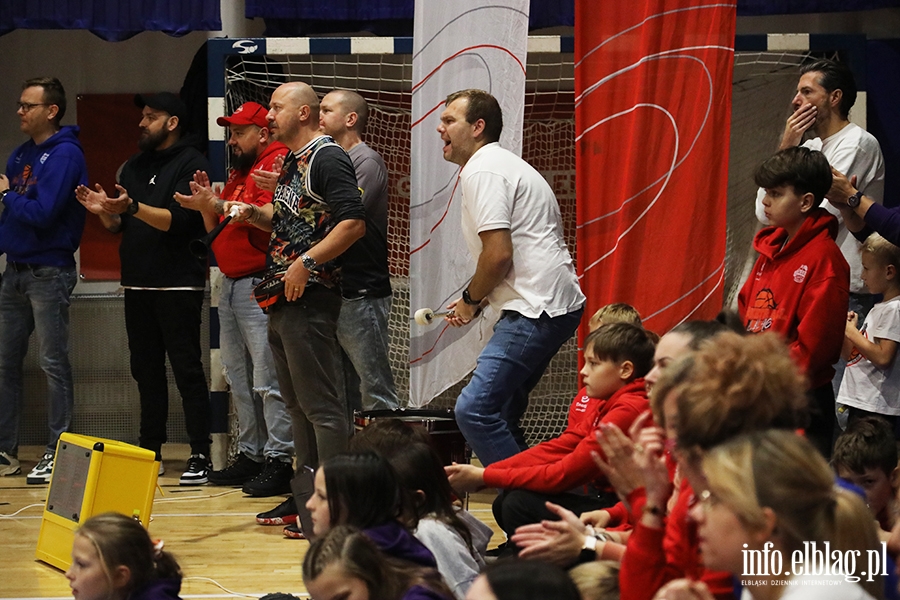 Energa Basketball Elblg kontra PZKosz Wadysawowo, fot. 33