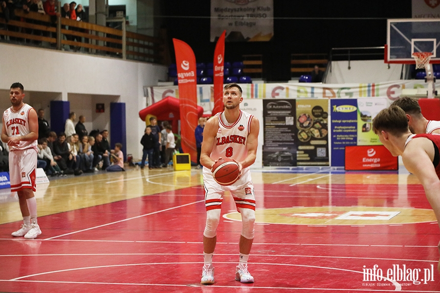 Energa Basketball Elblg kontra PZKosz Wadysawowo, fot. 37