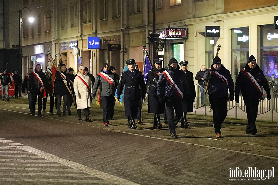 Obchody 54. rocznicy Grudnia'70 w Elblgu - Region Elblski NSZZ "Solidarno", fot. 1