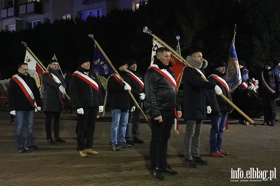 Obchody 54. rocznicy Grudnia'70 w Elblgu - Region Elblski NSZZ "Solidarno", fot. 7