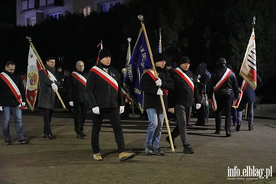 Obchody 54. rocznicy Grudnia'70 w Elblgu - Region Elblski NSZZ "Solidarno", fot. 8