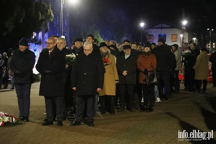 Obchody 54. rocznicy Grudnia'70 w Elblgu - Region Elblski NSZZ "Solidarno", fot. 20