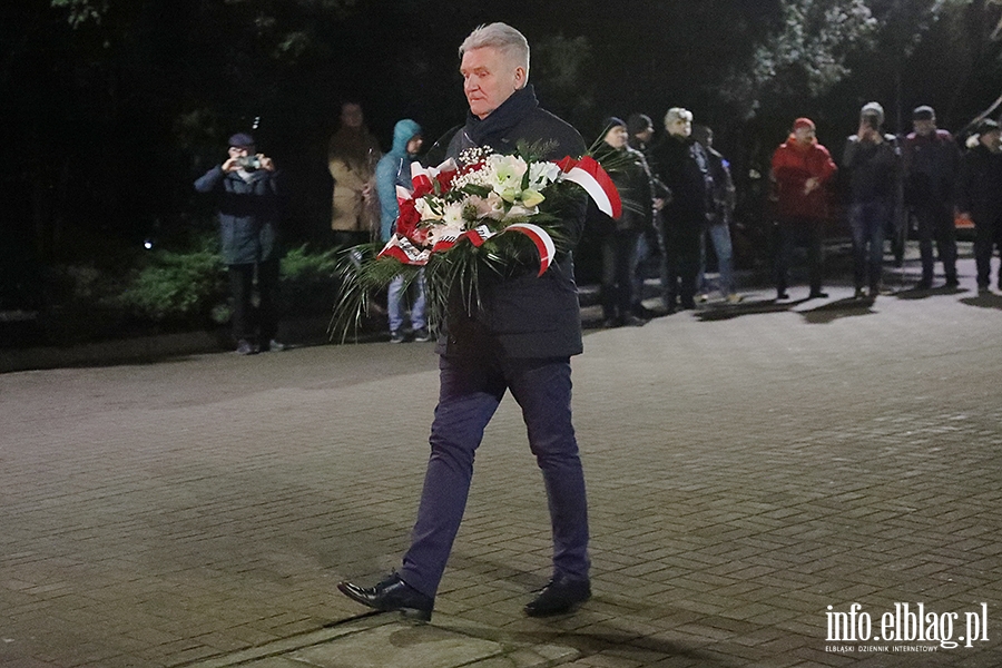 Obchody 54. rocznicy Grudnia'70 w Elblgu - Region Elblski NSZZ "Solidarno", fot. 27