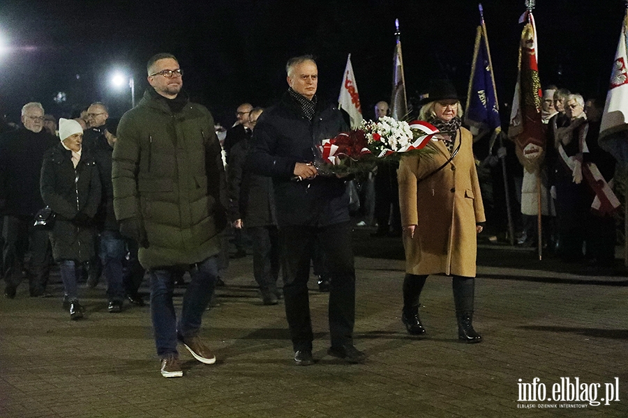 Obchody 54. rocznicy Grudnia'70 w Elblgu - Region Elblski NSZZ "Solidarno", fot. 35