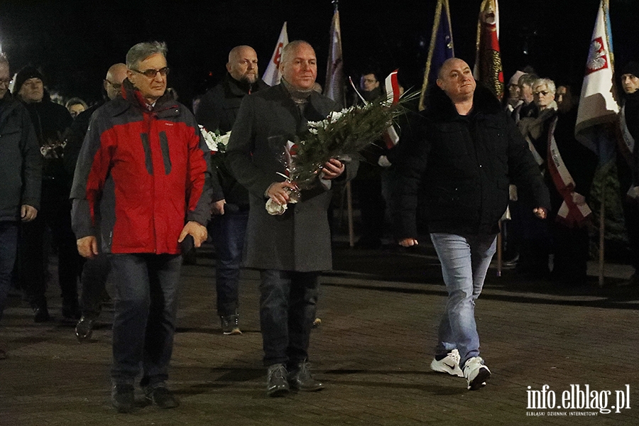 Obchody 54. rocznicy Grudnia'70 w Elblgu - Region Elblski NSZZ "Solidarno", fot. 42