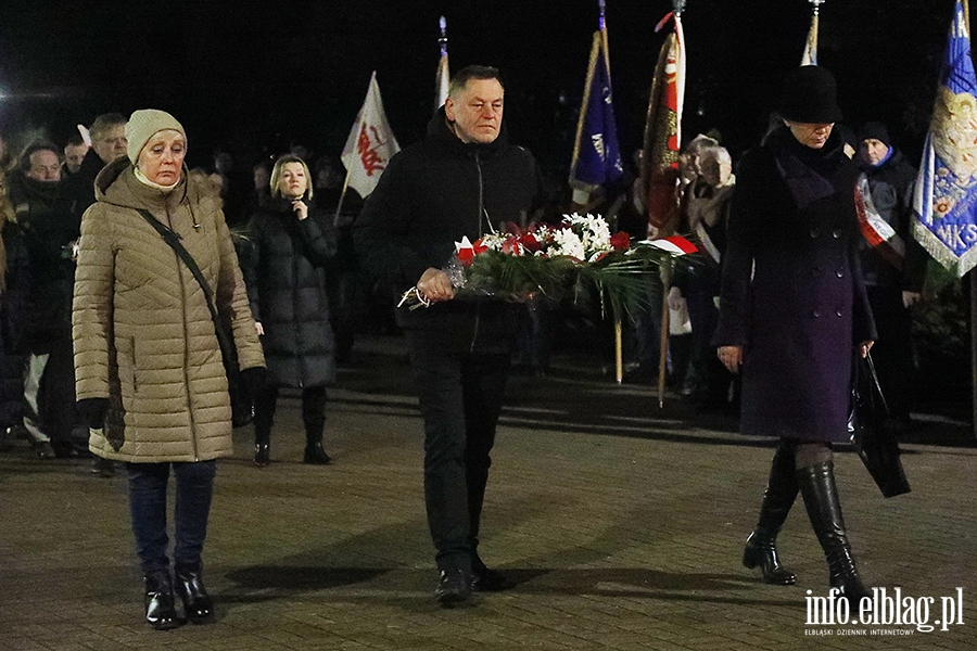 Obchody 54. rocznicy Grudnia'70 w Elblgu - Region Elblski NSZZ "Solidarno", fot. 44