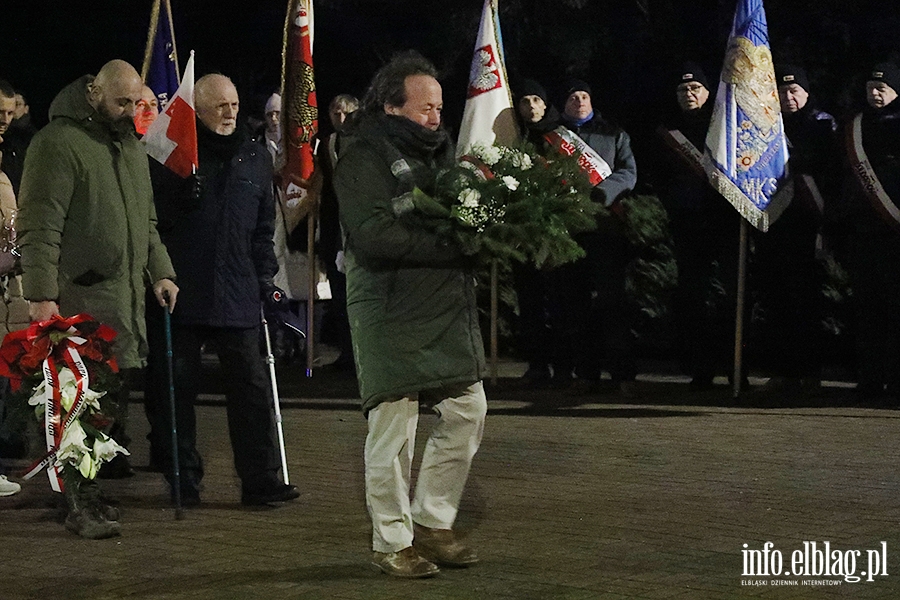 Obchody 54. rocznicy Grudnia'70 w Elblgu - Region Elblski NSZZ "Solidarno", fot. 47