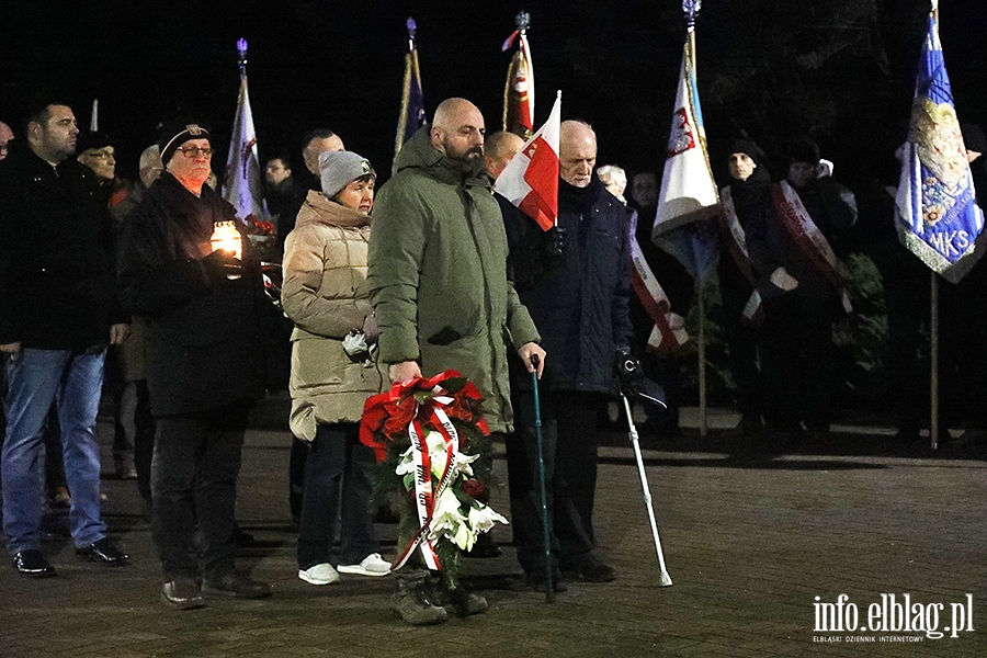 Obchody 54. rocznicy Grudnia'70 w Elblgu - Region Elblski NSZZ "Solidarno", fot. 49