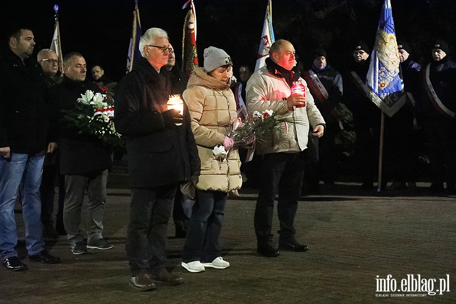 Obchody 54. rocznicy Grudnia'70 w Elblgu - Region Elblski NSZZ "Solidarno", fot. 50